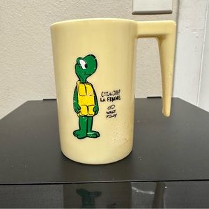 Vintage Pogo Churchy La Femme Plastic Cup